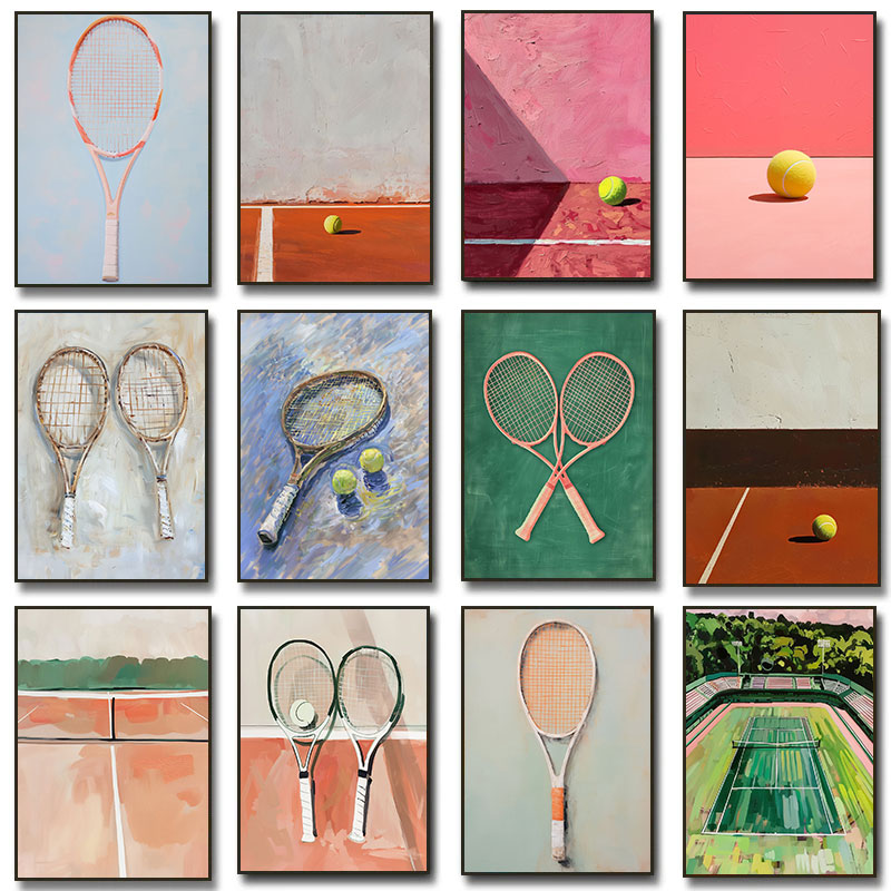 Badminton Photo - Vintage Tennis Racket Art Tennis Racket