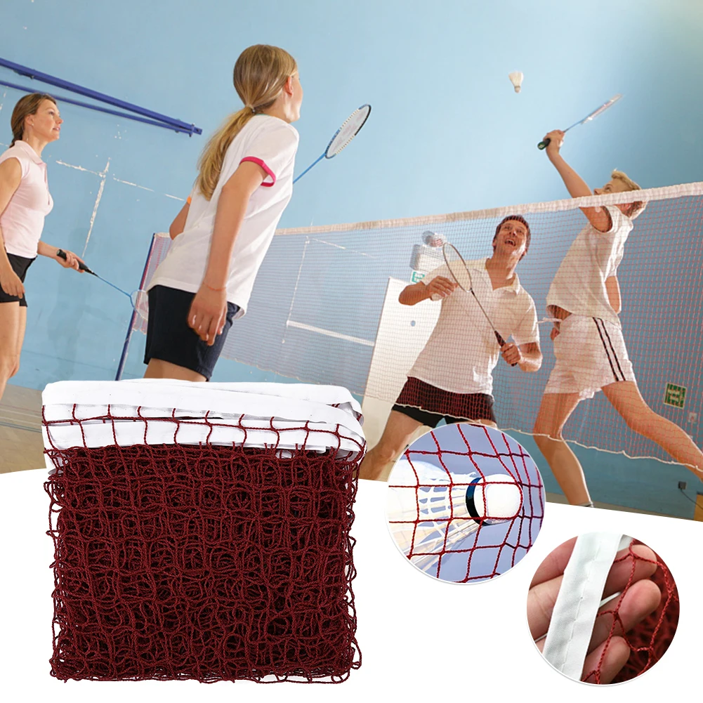 Badminton Rebound Trainer - Badminton Net Polypropylene Badminton Replacement Net