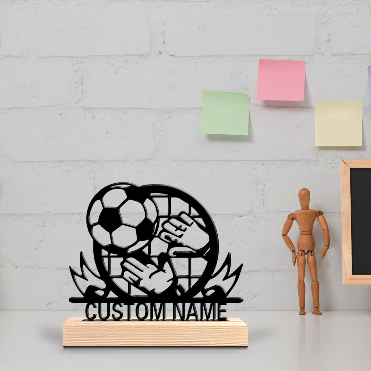 Badminton Photo - 1pc Cartoon Personalized Custom Football Goalkeeper