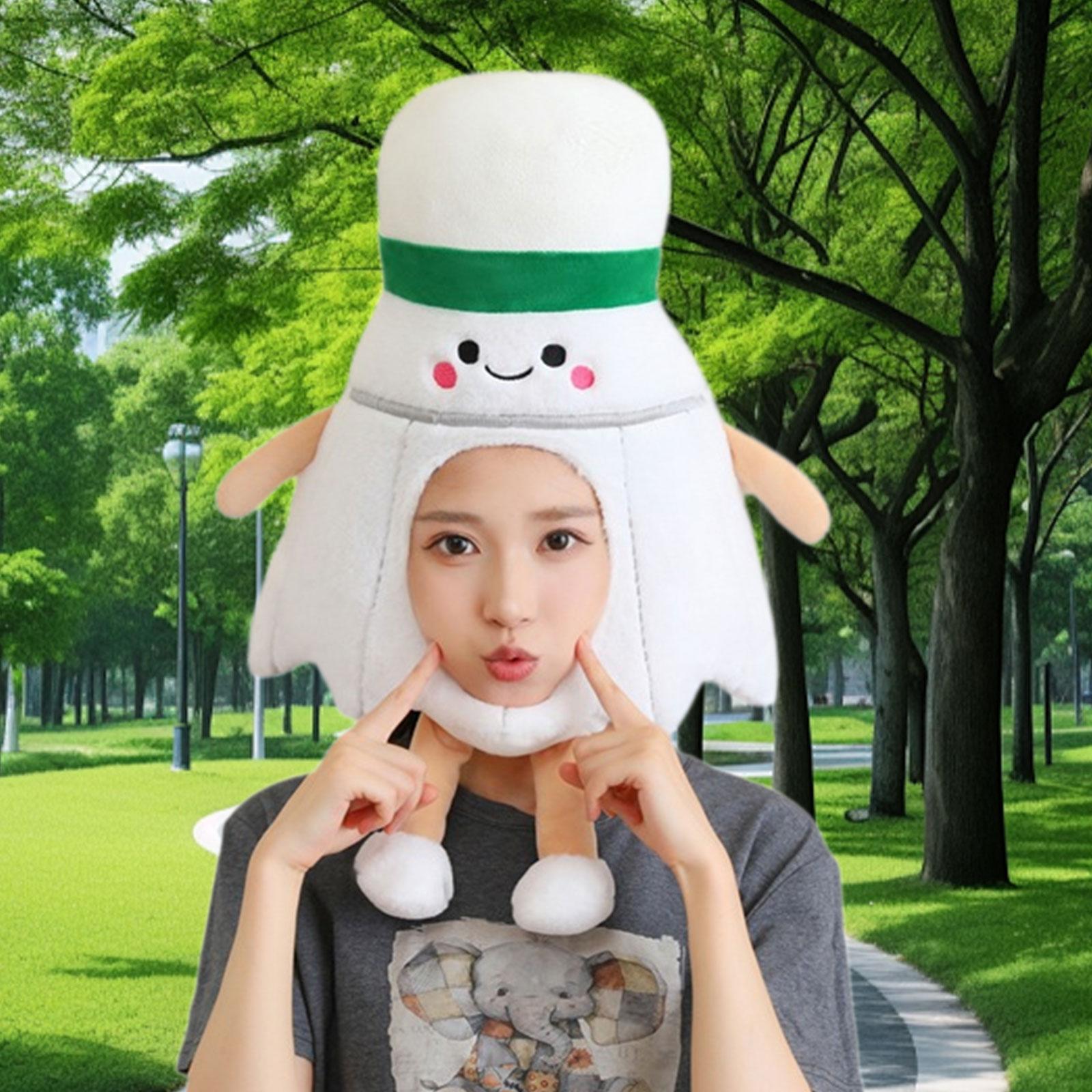 Funny Plush Hat Cute Lightweig - Badminton Photo review and price