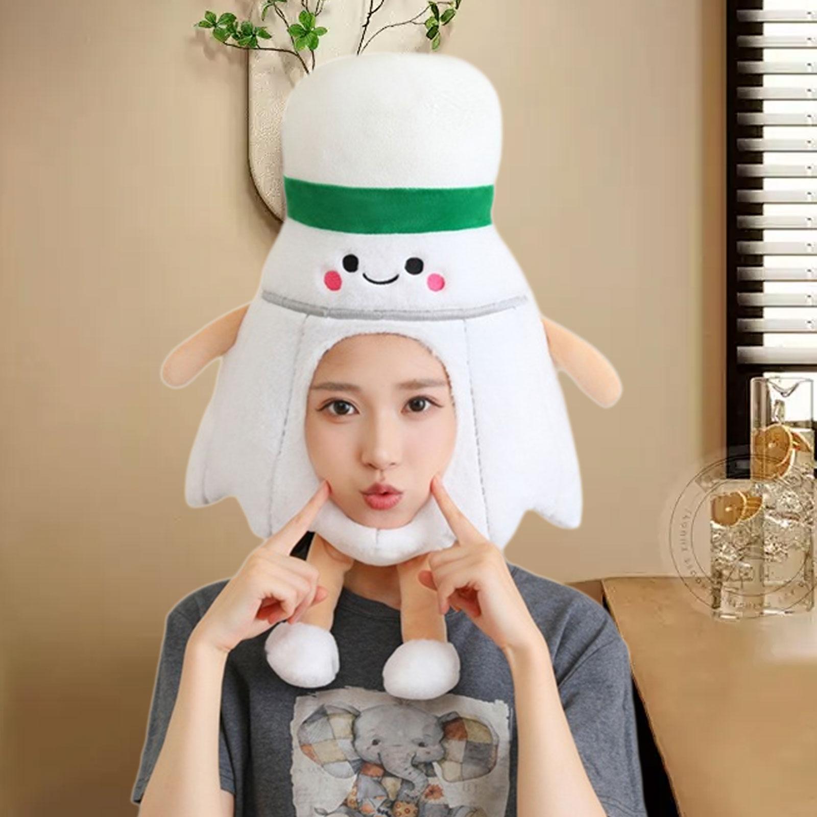 Funny Plush Hat Cute Lightweig - Badminton Photo review and price