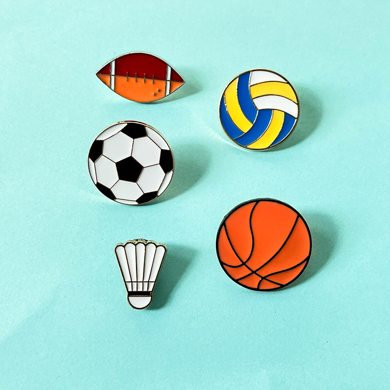 Cartoon Sports Ball Brooches S - Badminton Icon review and price