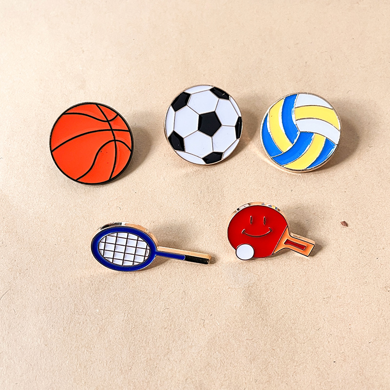 Cartoon Sports Ball Brooches S - Badminton Icon review and price