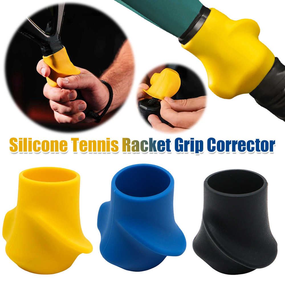 Silicone Tennis Racket Grip Co - Badminton Rebound Trainer review and price