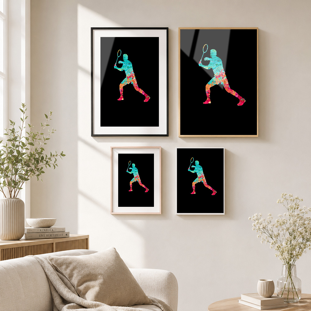 Badminton Pop Color Framed Alu - Badminton Photo review and price