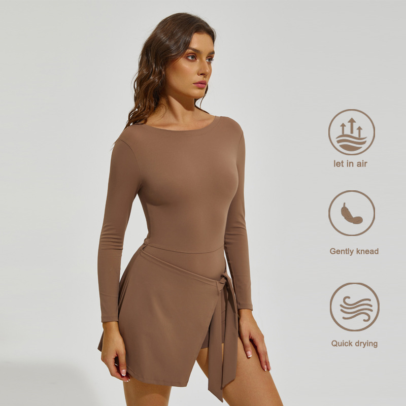 Women Long Sleeve Tennis Skirt - Badminton China review and price