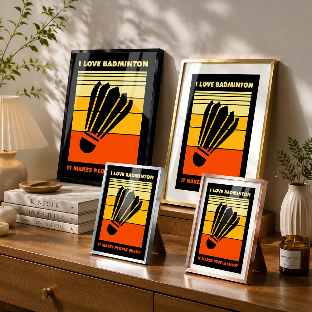 Badminton Metal Poster With Al - Badminton Photo review and price