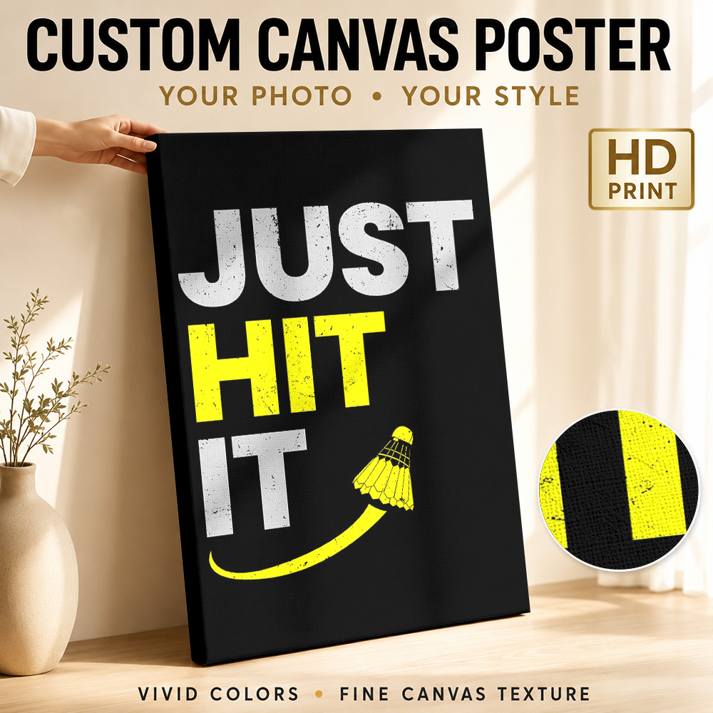 Badminton Canvas Painting Post - Badminton Photo review and price