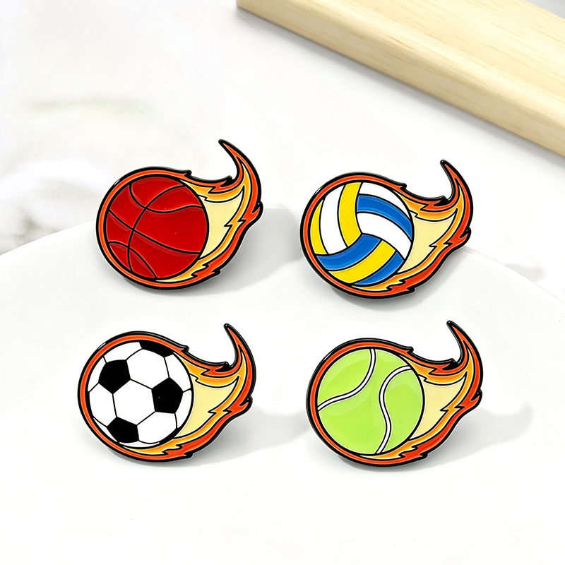 New Cute Hot Fire Football Bas - Badminton Icon review and price